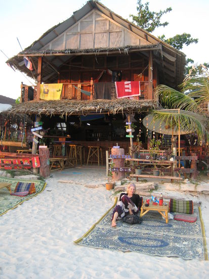 Eine der Strandbars!