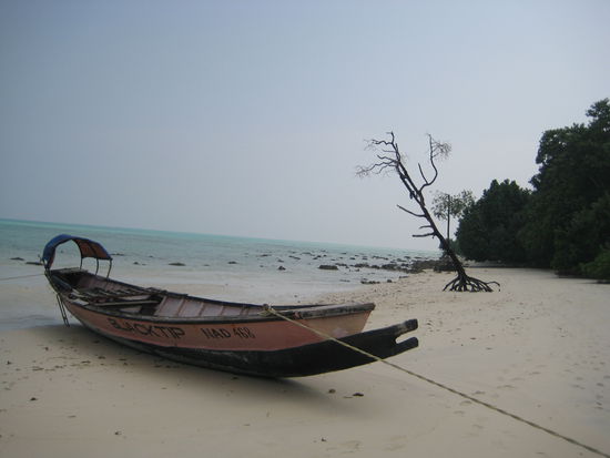 Der ganze Strand nur für uns...