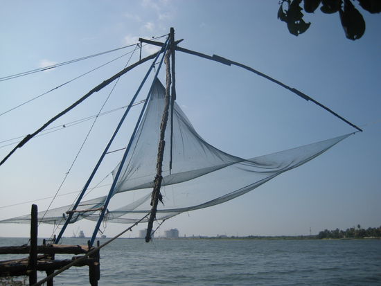 Die Fischernetze von Cochin