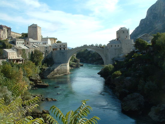 Mostar, wie man es in jedem Reiseführer findet