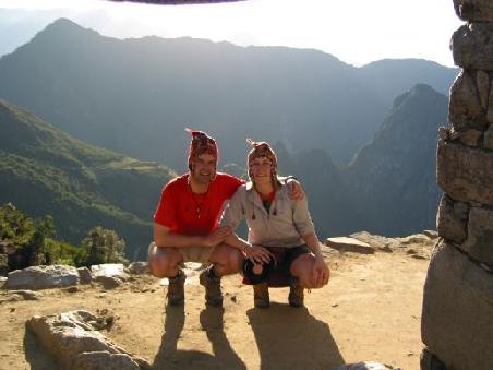 Erster Stopp beim Sonnentor Intipuncu auf ca. 2.700 m des Inca Trails
Intipuncu - Porte du Soleil a 2700 m sur l'Inca Trail