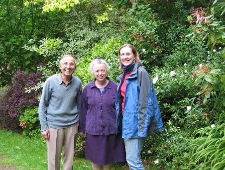 Andre, Anne und Sarah auf Bowen Island