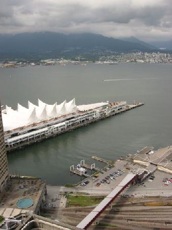 Das Cruise-Terminal in Vancouver am Tag vor unserer Abreise
Le terminal de croisiere de Vancouver