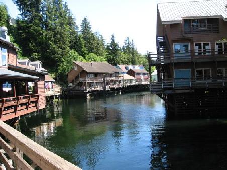 In der Stadt Ketchikan