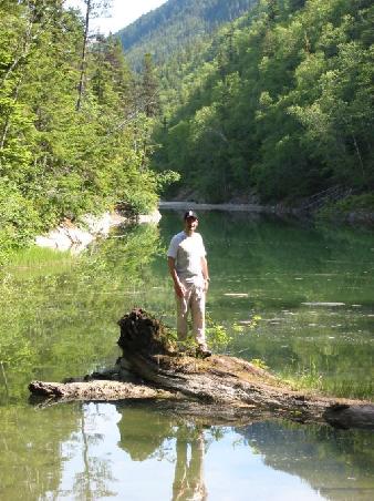 Der Iced Lake bei Skagway - so eisig war er aber (im Alaska Sommer) gar nicht
Iced Lake - Skagway