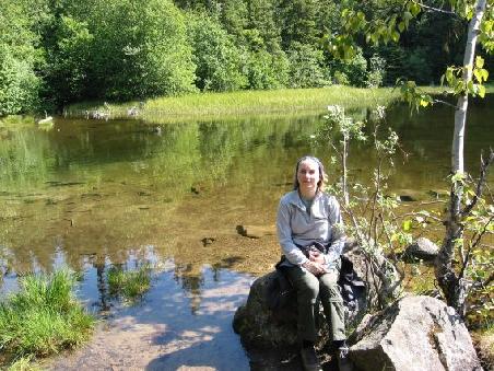 Ein lauschiges Plaetzchen am Lower Dewer Lake