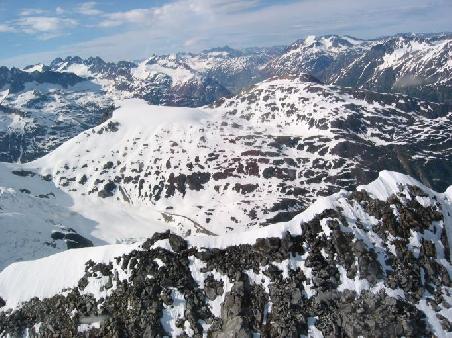 Ueber Alaaaska, muss die Freiheit wohl grenzenlos sein
Vue de l'helicoptere