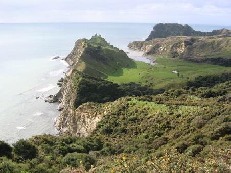 Blick auf Cooks Cove
Vue sur Cooks Cove