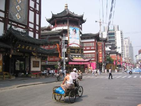 Das historische Viertel von Shanghai
Le quartier historique de Shanghai...