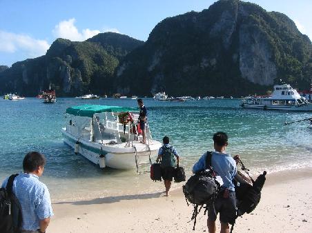 Ton Sai Bay auf Phi Phi Don
Ton Sai Bay sur Phi Phi Don