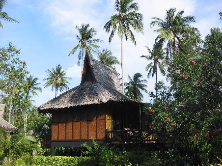 Bungalow im Phi Phi Island Village im traditionellem Thai-Stil
Un des bungalows typique de Phi Phi Island Village