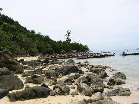 Fischerdorf auf Phi Phi Don
Village de pecheurs sur Phi Phi Don