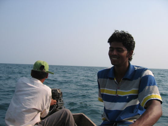 meine zwei Fischer vom Boosttrip