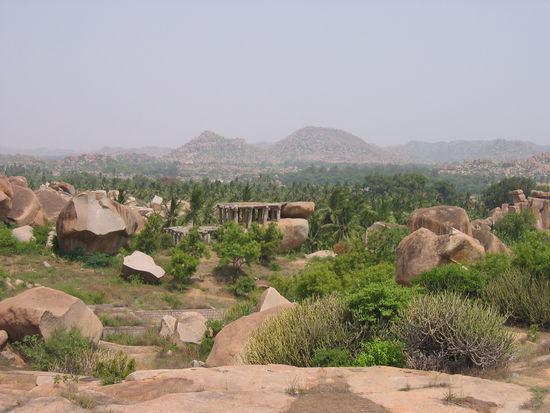 Landschaft von Hampi