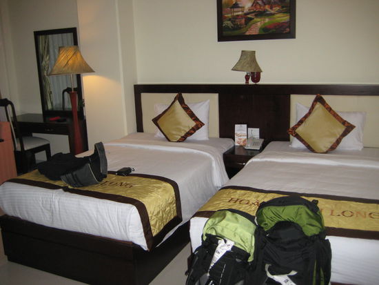 Unser Hotel in Saigon! Richtig schoen!