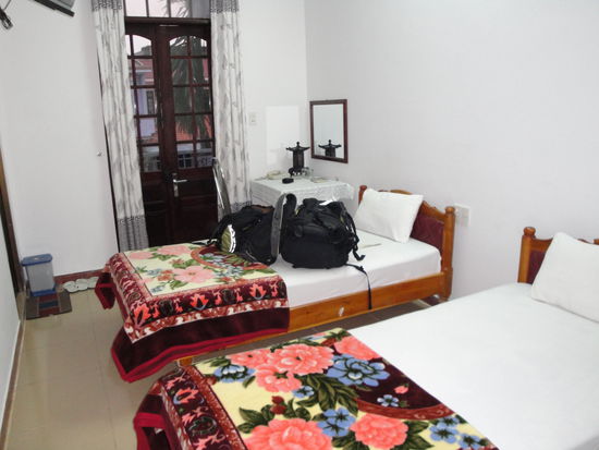 Unser Zimmer in Hue mitten im Zentrum