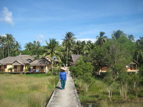 Thai Tan Tien Resort, wunderschön aber etwas außerhalb