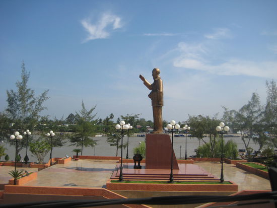 Ausblick von unserem Hotel direkt auf Ho Chi Minh