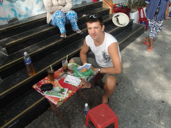 Frühstück in Saigon