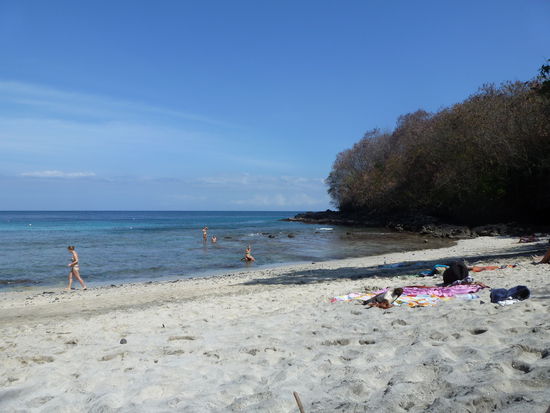 Blue Lagoon bei Padang Bai. Leider nur Steine so das man nicht baden kann.