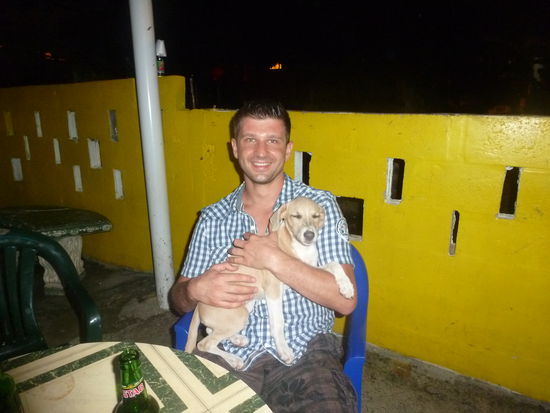 Andy und sein neuer Freund Jack. War der süsssssss