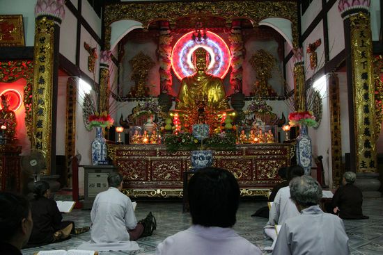 Buddhisitische Zeremonie