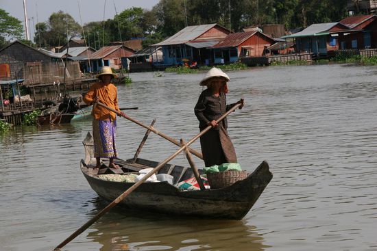 Transport auf dem Fluss
