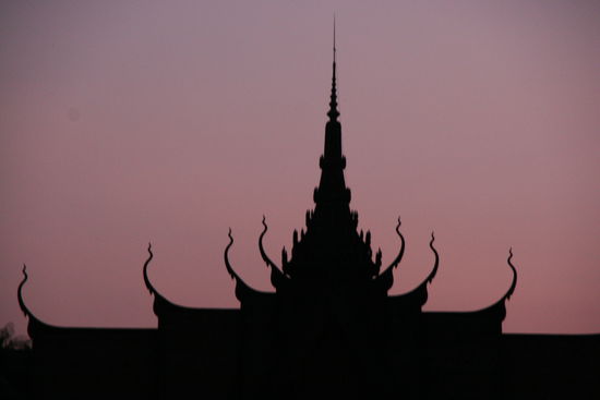 Abendstimmung in Phom Penh