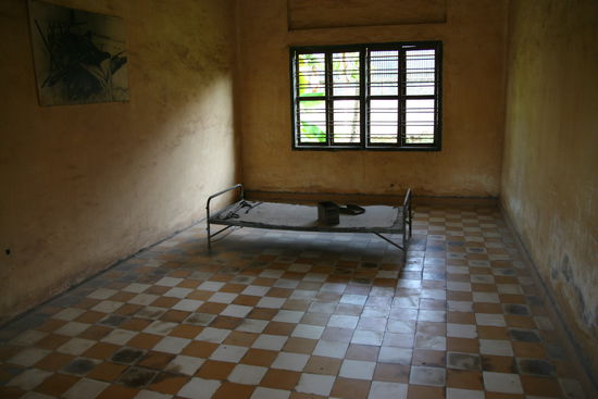 Eine Zelle im Gefängnis