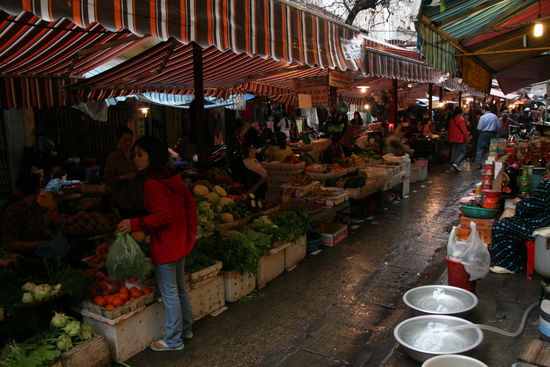 Der Markt in der Altstadt