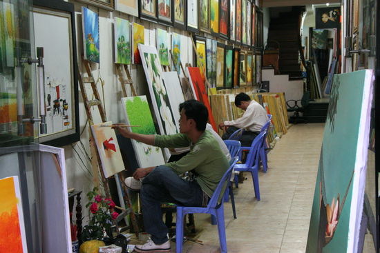 Kopierer bei der Arbeit