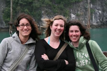 Steffi, Claudia und Ute