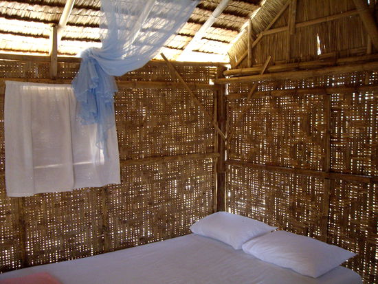 Das Innenleben, es gibt auch noch ein zweites Bett 