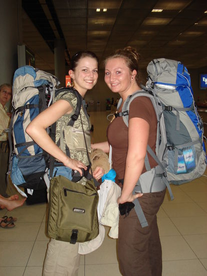 vollgepackt ins Abenteuer