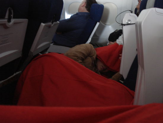 Rotkaeppchen im Halbschlaf ueber Russland