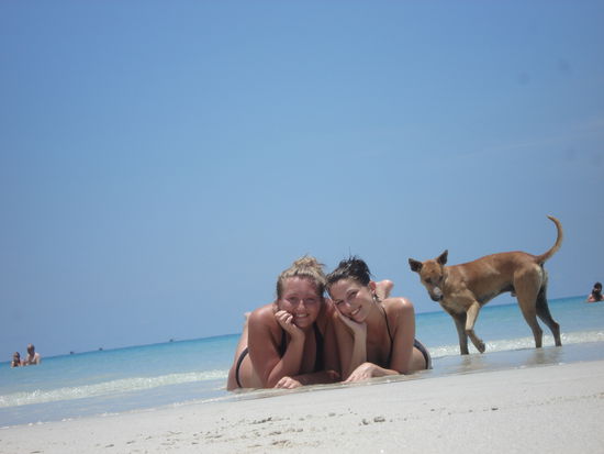 unser neuer Freund Mr. Wautz wollte auch aufs Bild 