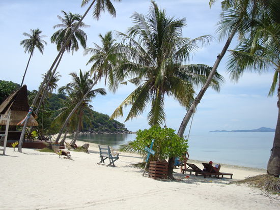 Unser traumhafter Strand, direkt vor unserer Tuer 