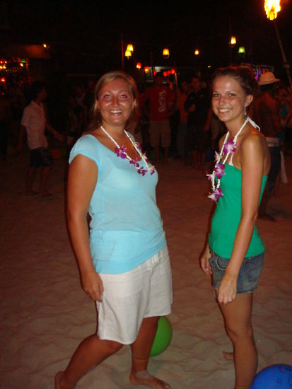 Ballongame am Strand