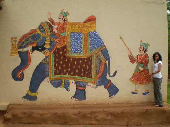 armin wollte, dass ich dem elefantentreiber an den hintern fasse!