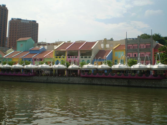 farbenfrohe promenade