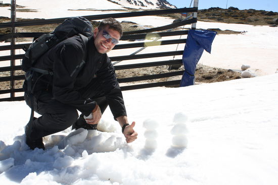 1a schneemann - und frau