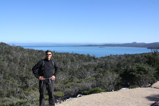 auf dem weg zur wineglass bay