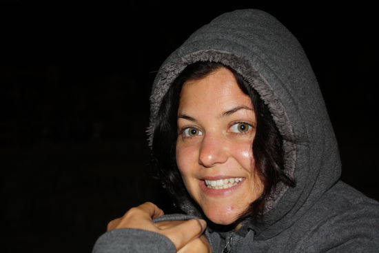 dachten zuerst, wir haetten einen Koala aus Australien mitgebracht , aber nein es wurde etwas frisch am Abend