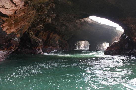 wurde vom Wasser ausgeschwaemmt