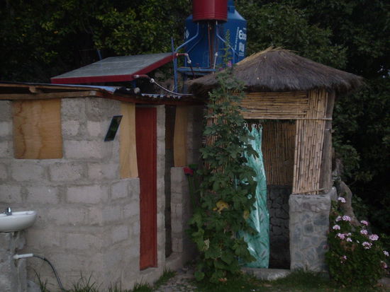 unser wc und unsere dusche