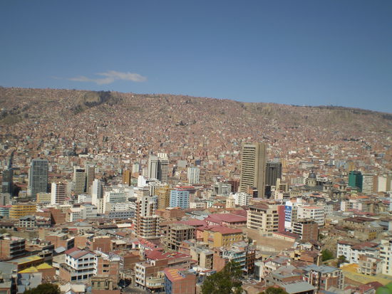 la paz von oben