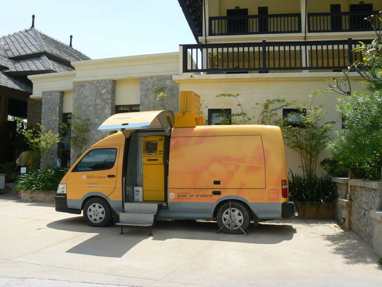 Bank(auto)mat
Diebstahlsicher...