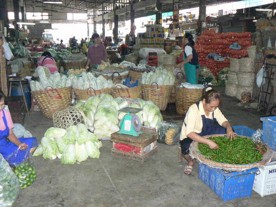 Großmarkt Made in Thailand.