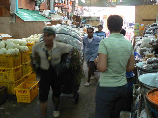 Nicht im Weg stehen...