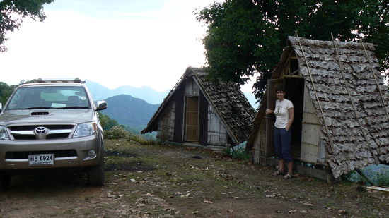 Bungalow in 1700 Metern mit Stellplatz und Aussicht